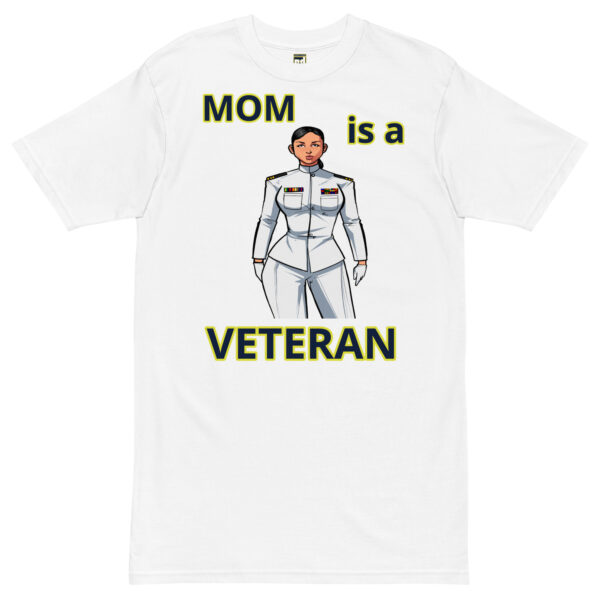 MOM IS A VETERAN TOO FOWER Tee - Image 5