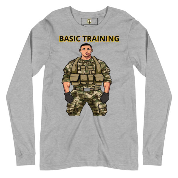 BASIC TRAINING CLASS OF TOO FOWER Unisex Long Sleeve Tee - Image 3