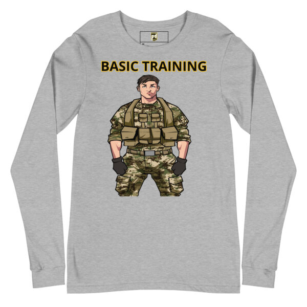 BASIC TRAINING CLASS OF TOO FOWER Unisex Long Sleeve Tee - Image 3