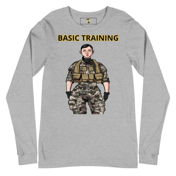 BASIC TRAINING CLASS OF TOO FOWER Unisex Long Sleeve Tee - Image 3