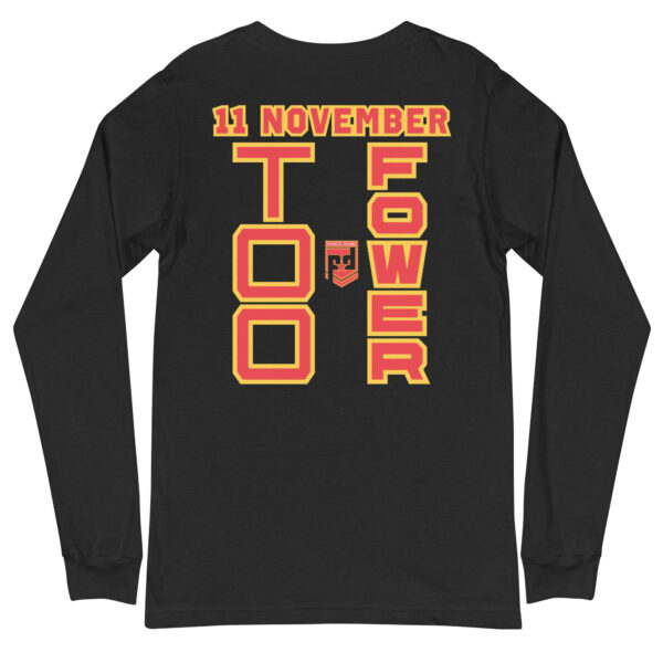 SPOUSE IS A VETERAN TOO FOWER Long Sleeve Shirt