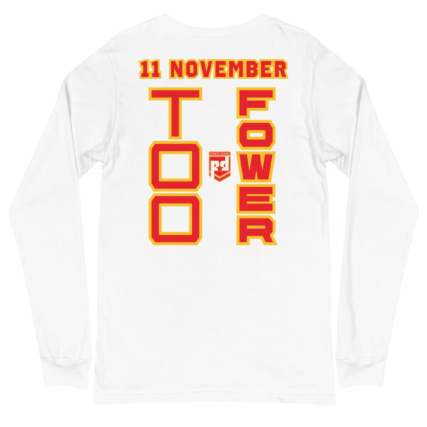 SPOUSE IS A VETERAN TOO FOWER Long Sleeve Shirt - Image 6