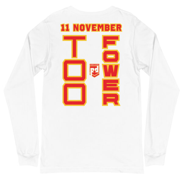 SPOUSE IS A VETERAN TOO FOWER Long Sleeve Shirt - Image 6