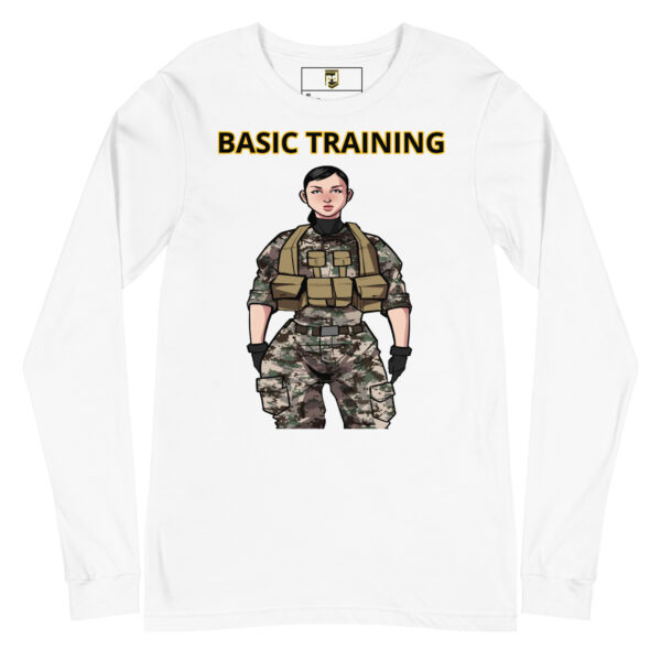 BASIC TRAINING CLASS OF TOO FOWER Unisex Long Sleeve Tee - Image 5