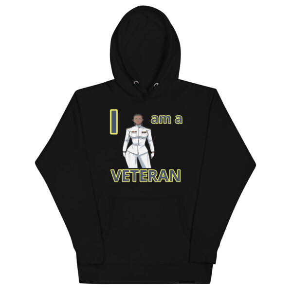 I AM A  VETERAN TOO FOWER Unisex Hoodie