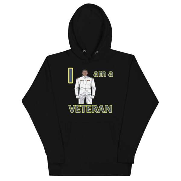 I AM A  VETERAN TOO FOWER Unisex Hoodie