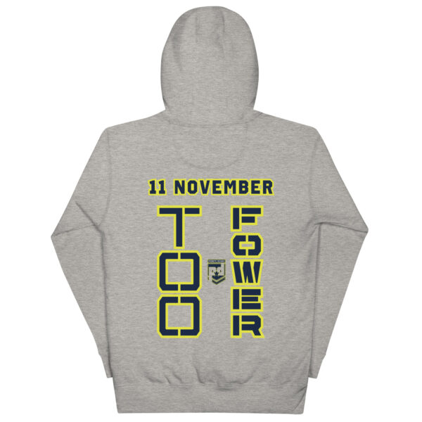 I AM A  VETERAN TOO FOWER Unisex Hoodie - Image 4