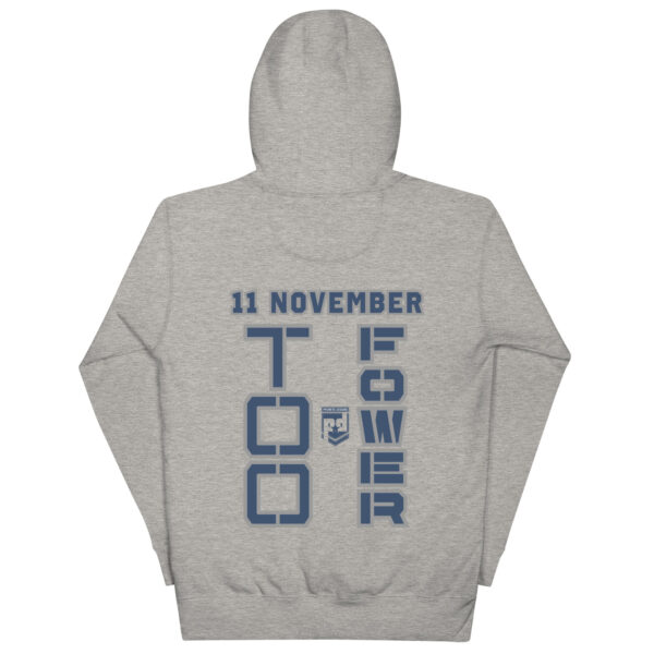 SPOUSE IS A VETERAN TOO FOWER Unisex Hoodie - Image 4