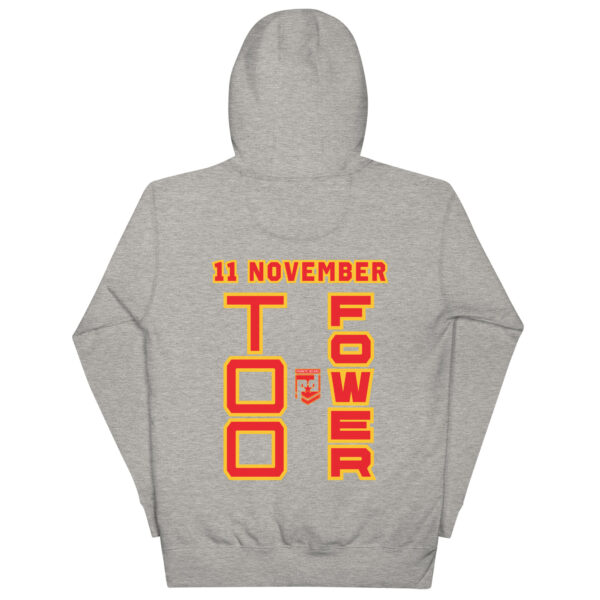 SPOUSE IS A VETERAN TOO FOWER Unisex Hoodie - Image 4