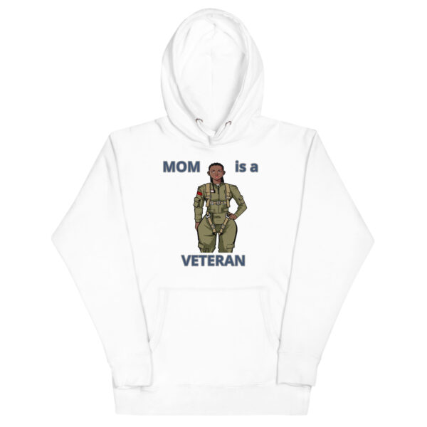 MOM IS A VETERAN TOO FOWER Unisex Hoodie - Image 5