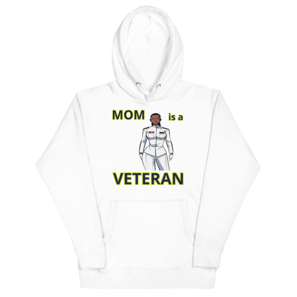 MOM IS A VETERAN TOO FOWER Unisex Hoodie - Image 5