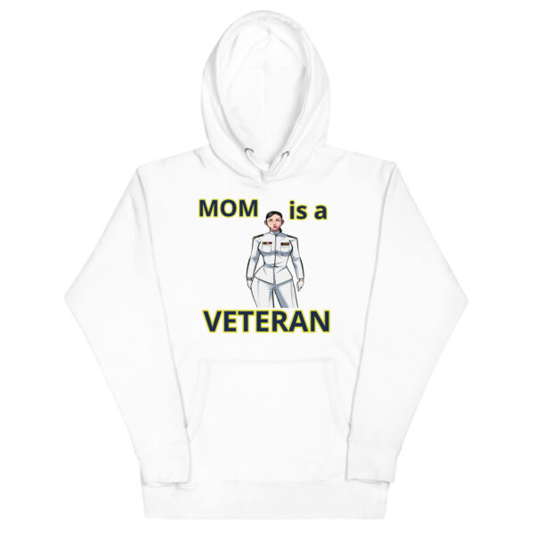 MOM IS A VETERAN TOO FOWER Unisex Hoodie - Image 5