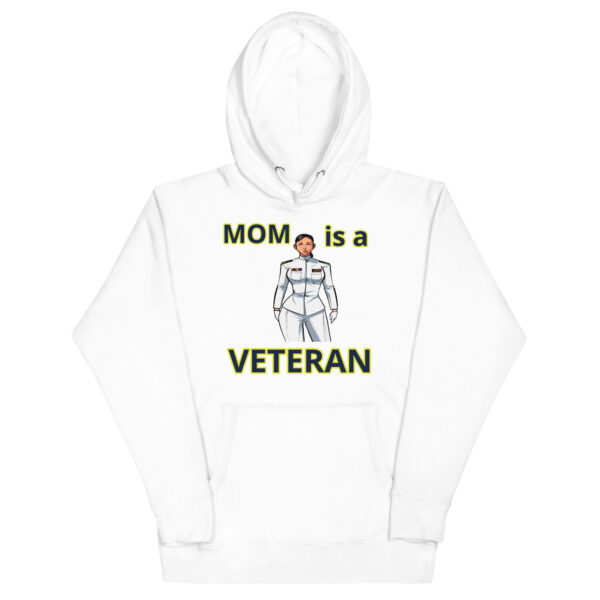 MOM IS A VETERAN TOO FOWER Unisex Hoodie - Image 5