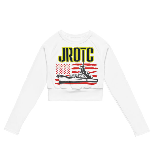 JROTC CLASS OF TOO FIFE Recycled Long-Sleeve Crop Top