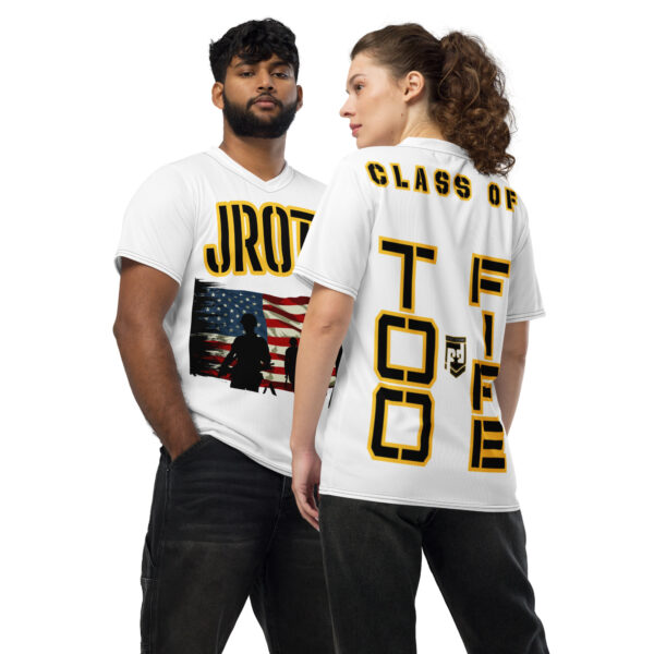 JROTC CLASS OF TOO FIFE Recycled Unisex Sports Jersey