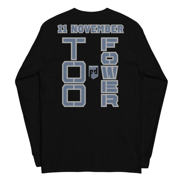 GRANDPA IS A VETERAN TOO FOWER Long Sleeve Shirt - Image 3