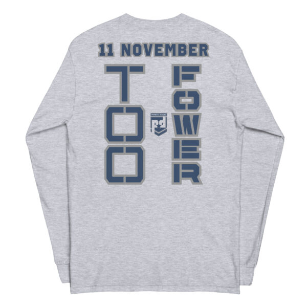 GRANDPA IS A VETERAN TOO FOWER Long Sleeve Shirt - Image 5