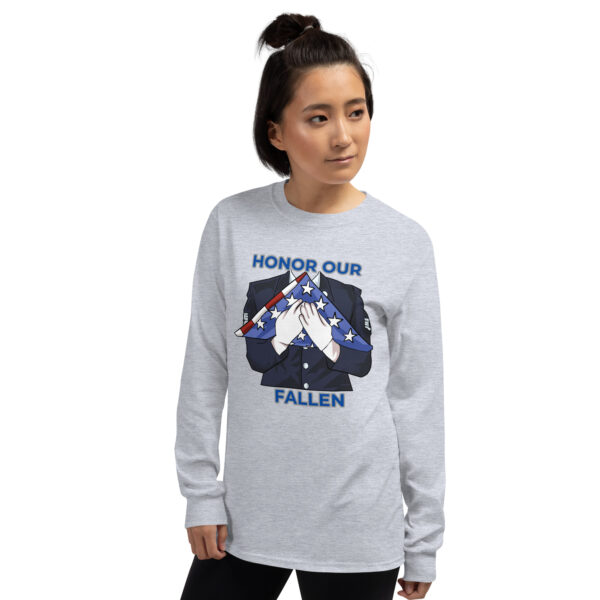 HONOR OUR FALLEN TOO FIFE Long Sleeve Shirt - Image 8