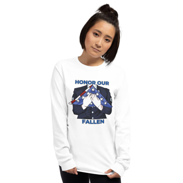 HONOR OUR FALLEN TOO FIFE Long Sleeve Shirt - Image 13