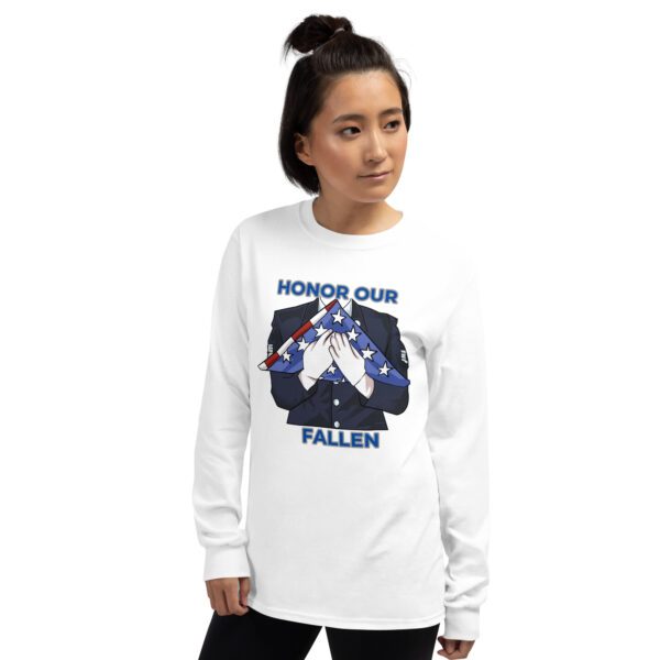 HONOR OUR FALLEN TOO FIFE Long Sleeve Shirt - Image 14