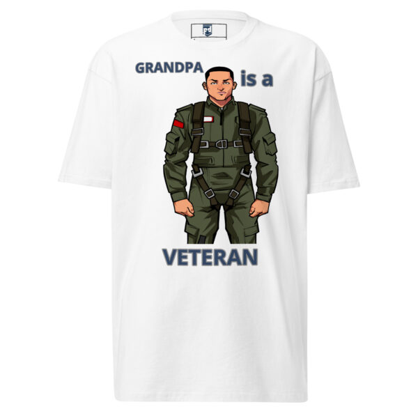 GRANDPA IS A VETERAN TOO FOWER Tee - Image 9