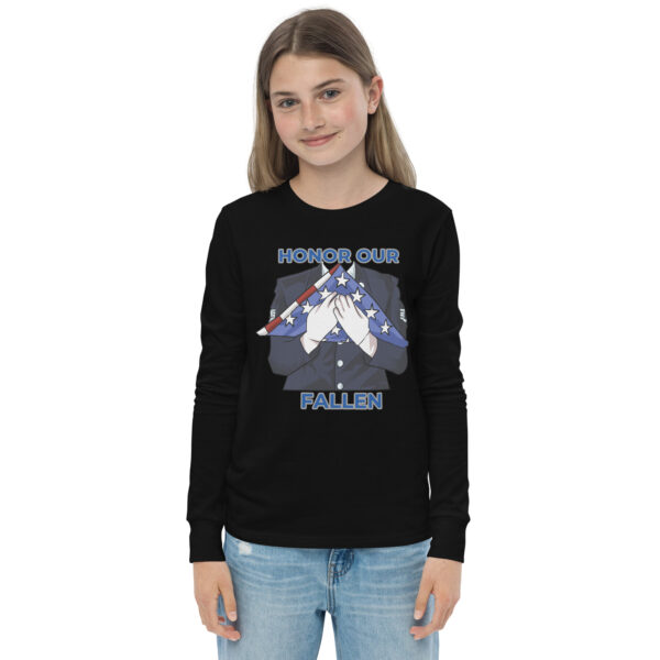 HONOR OUR FALLEN TOO FIFE Youth Long Sleeve Tee