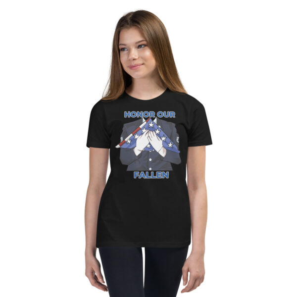 HONOR OUR FALLEN TOO FIFE Youth Short Sleeve T-Shirt