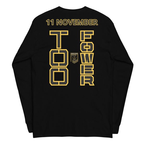 SPOUSE IS A VETERAN TOO FOWER Long Sleeve Shirt