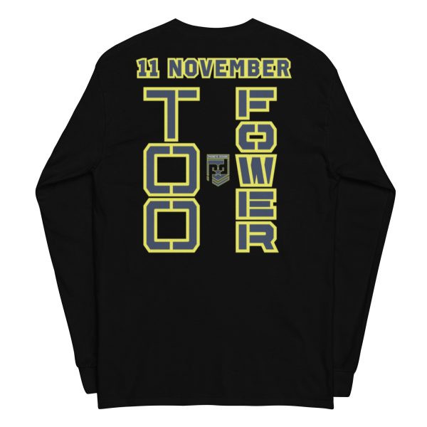 SPOUSE IS A VETERAN TOO FOWER Long Sleeve Shirt