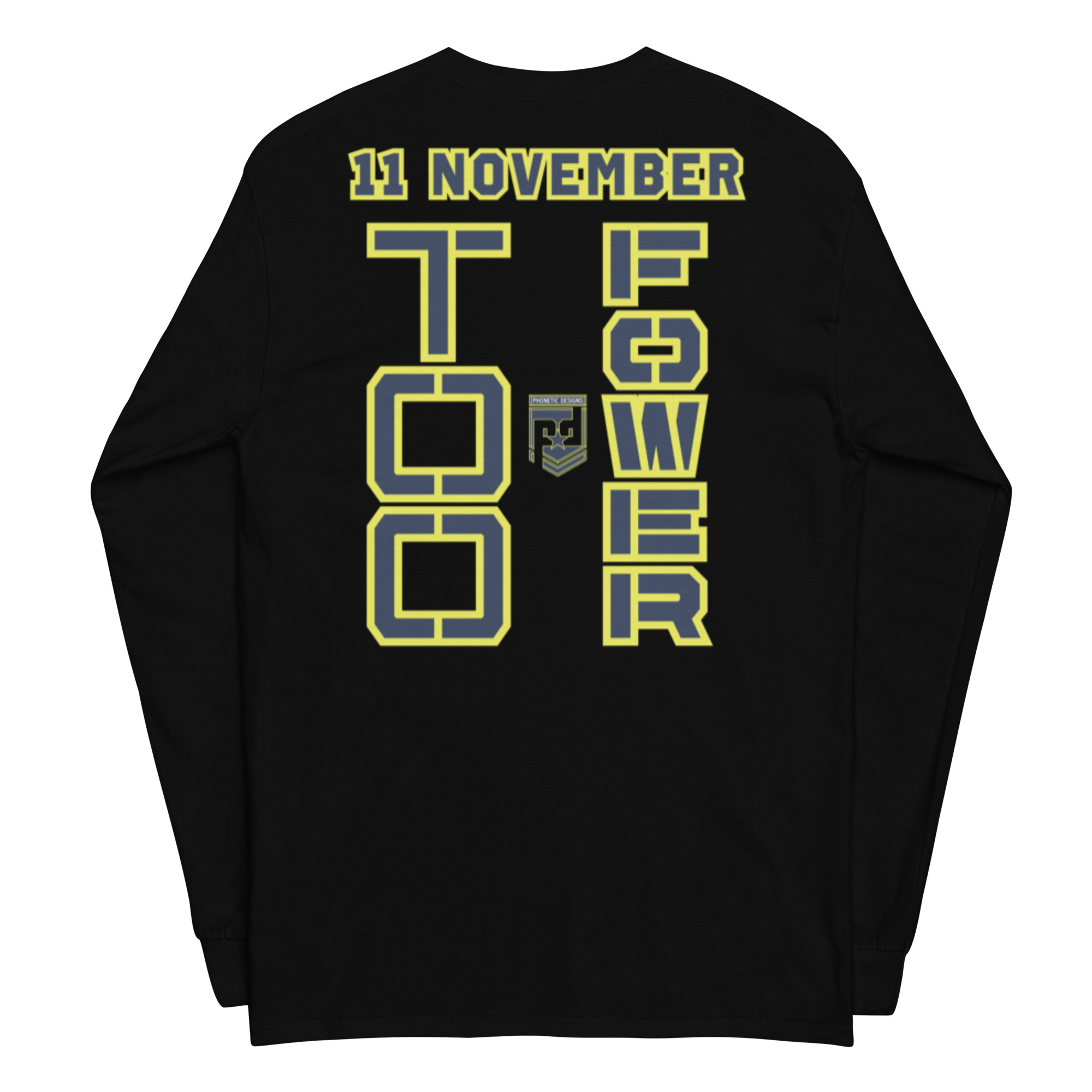 SPOUSE IS A VETERAN TOO FOWER Long Sleeve Shirt - Image 2