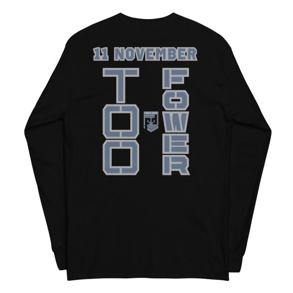 SPOUSE IS A VETERAN TOO FOWER Long Sleeve Shirt