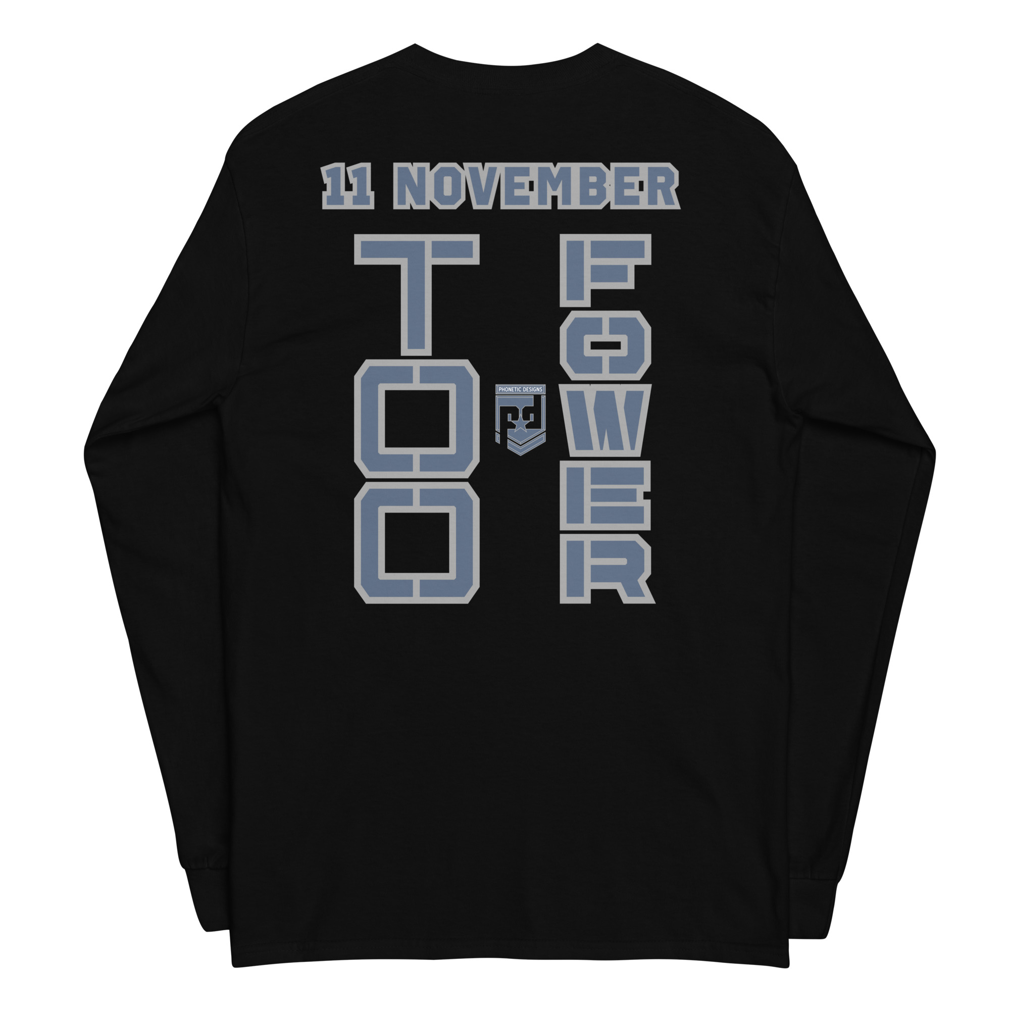 DAD IS A VETERAN TOO FOWER Long Sleeve Shirt - Image 2