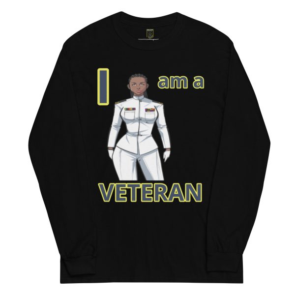 I AM A VETERAN TOO FOWER Long Sleeve Shirt
