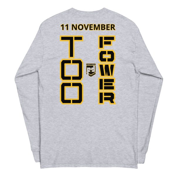 SPOUSE IS A VETERAN TOO FOWER Long Sleeve Shirt - Image 4
