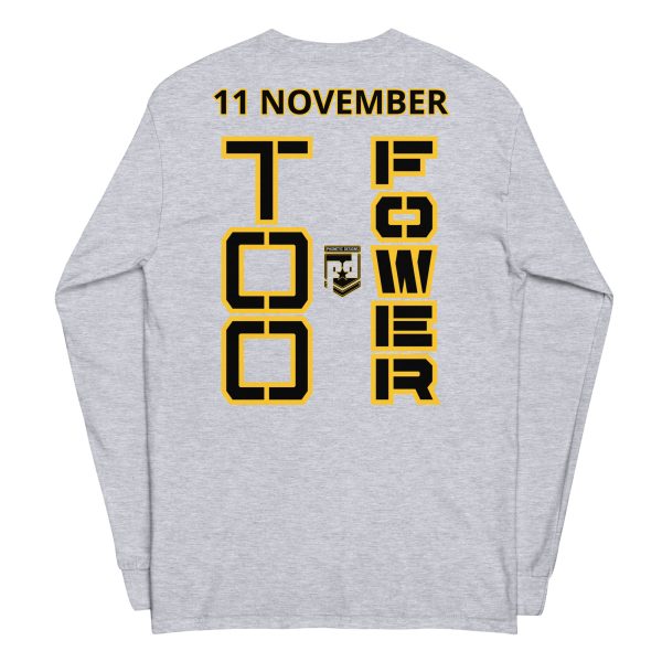 SPOUSE IS A VETERAN TOO FOWER Long Sleeve Shirt - Image 4