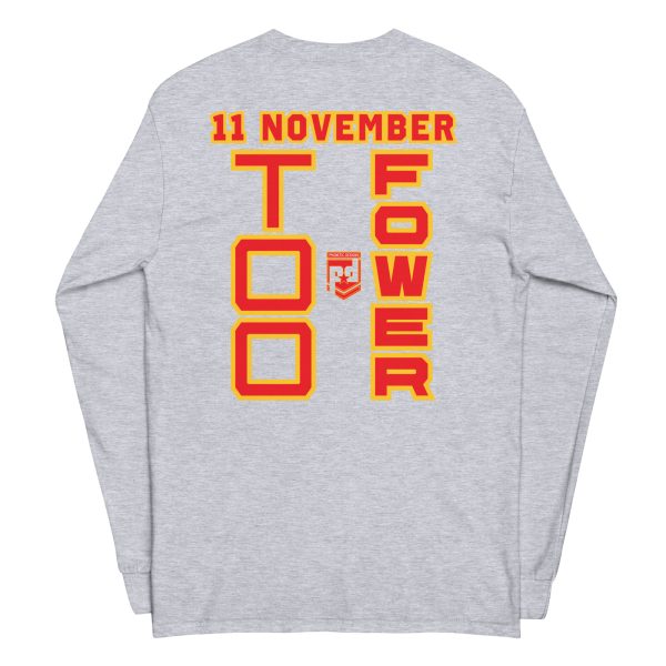 I AM A VETERAN TOO FOWER Long Sleeve Shirt - Image 4