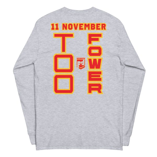 I AM A VETERAN TOO FOWER Long Sleeve Shirt - Image 4