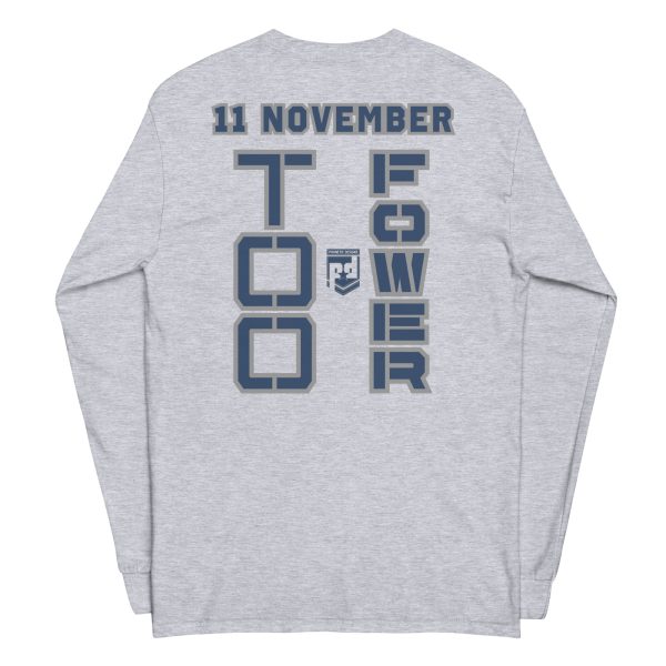 I AM A VETERAN TOO FOWER Long Sleeve Shirt - Image 4