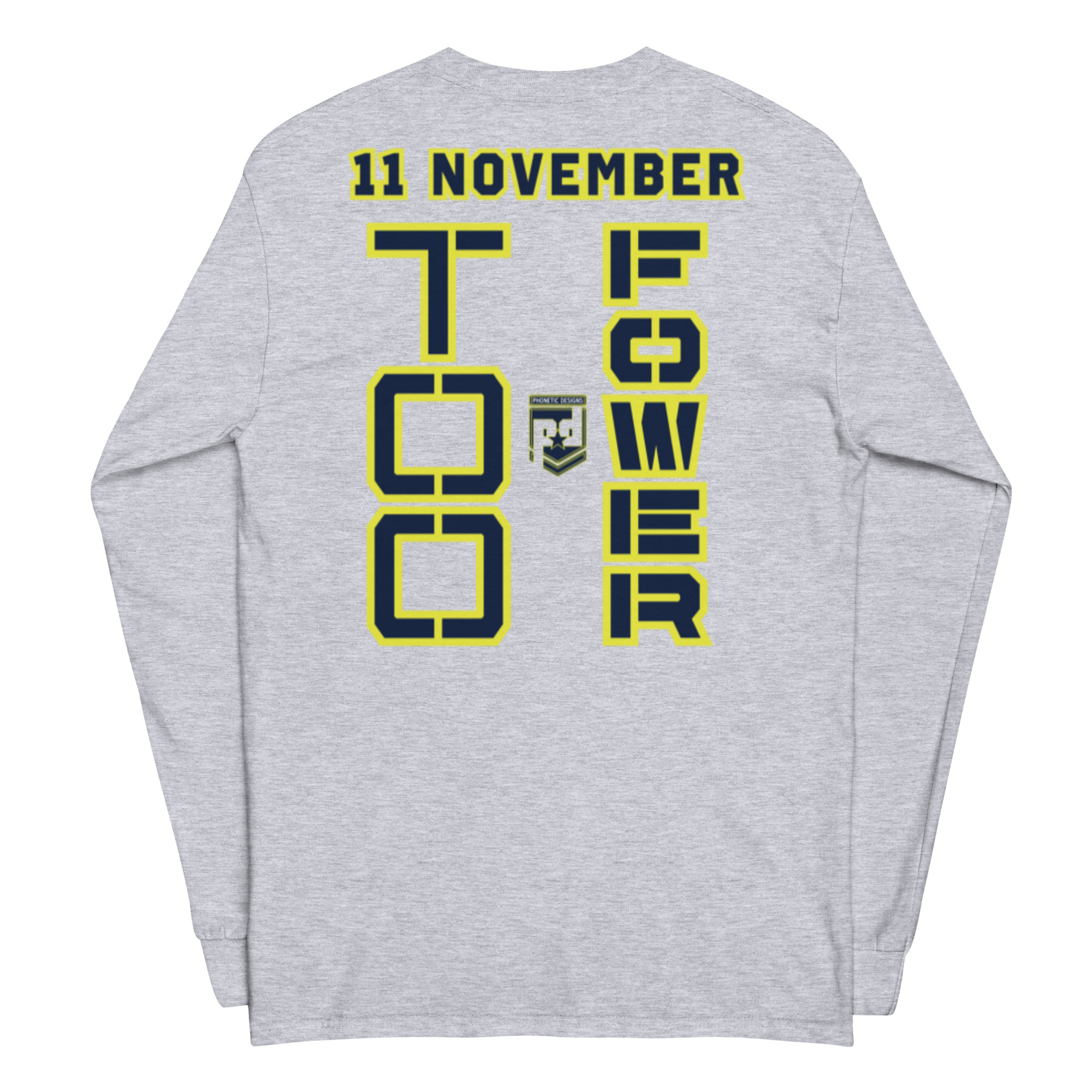 SPOUSE IS A VETERAN TOO FOWER Long Sleeve Shirt - Image 4