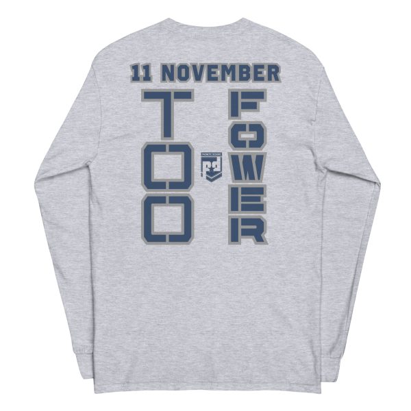 SPOUSE IS A VETERAN TOO FOWER Long Sleeve Shirt - Image 4