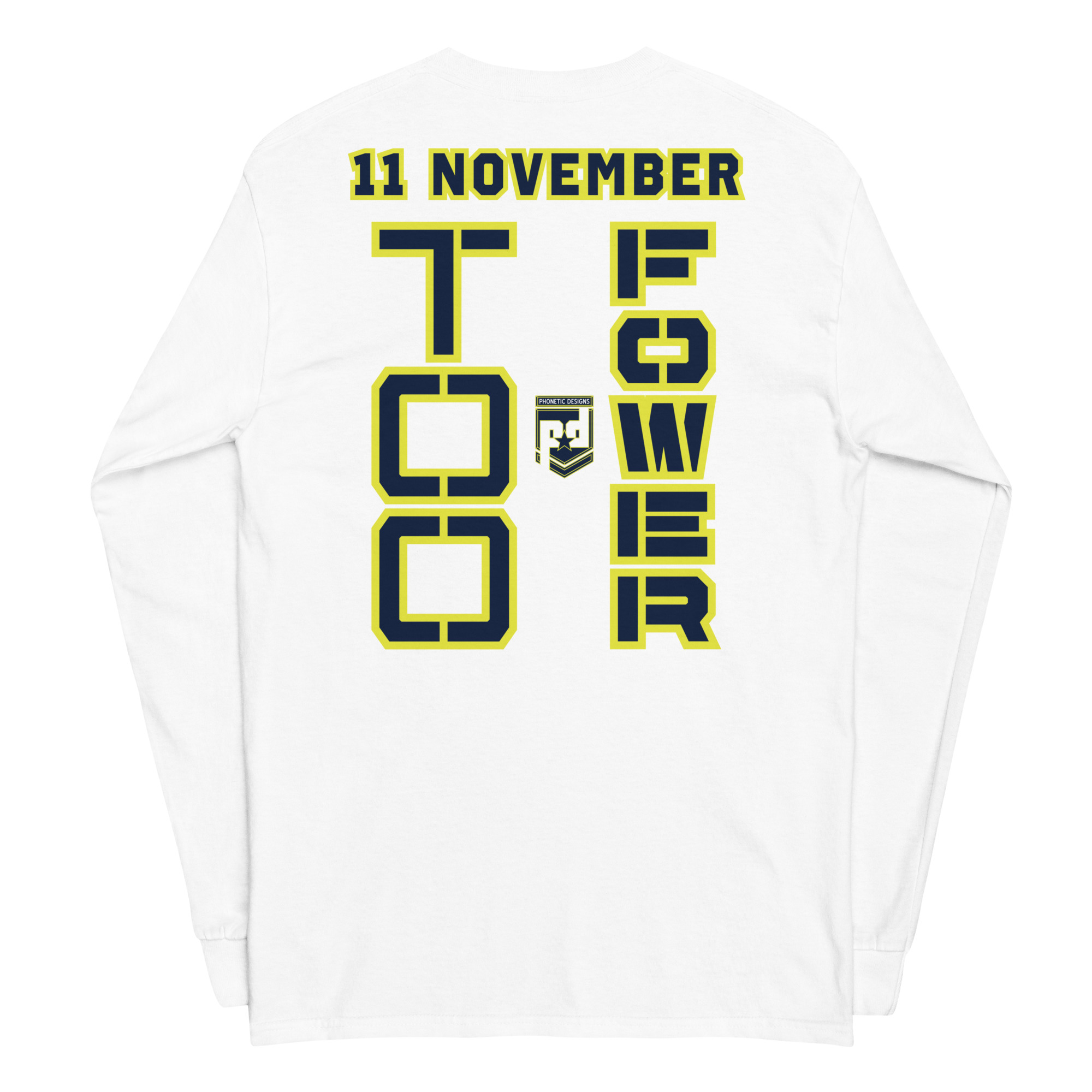 SPOUSE IS A VETERAN TOO FOWER Long Sleeve Shirt - Image 6