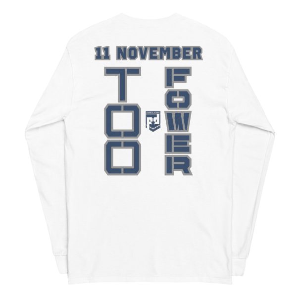 SPOUSE IS A VETERAN TOO FOWER Long Sleeve Shirt - Image 6