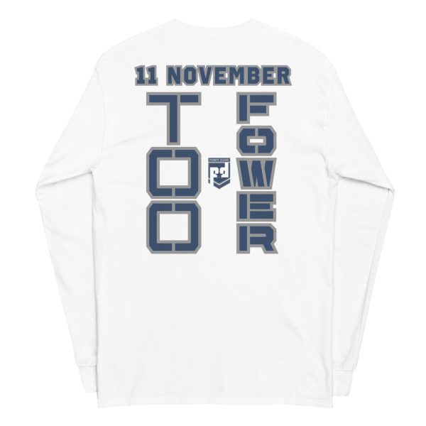 SPOUSE IS A VETERAN TOO FOWER Long Sleeve Shirt - Image 6