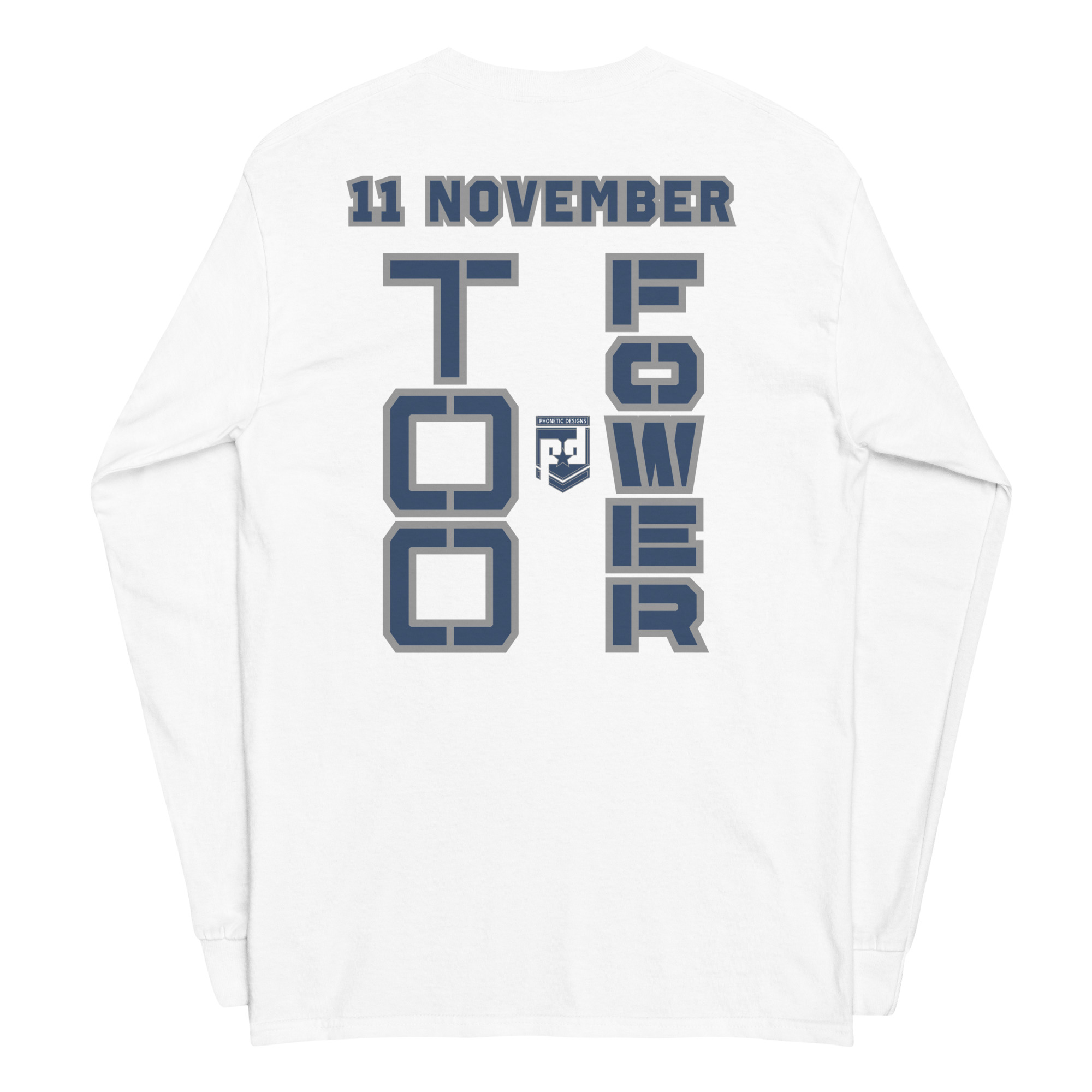 DAD IS A VETERAN TOO FOWER Long Sleeve Shirt - Image 6