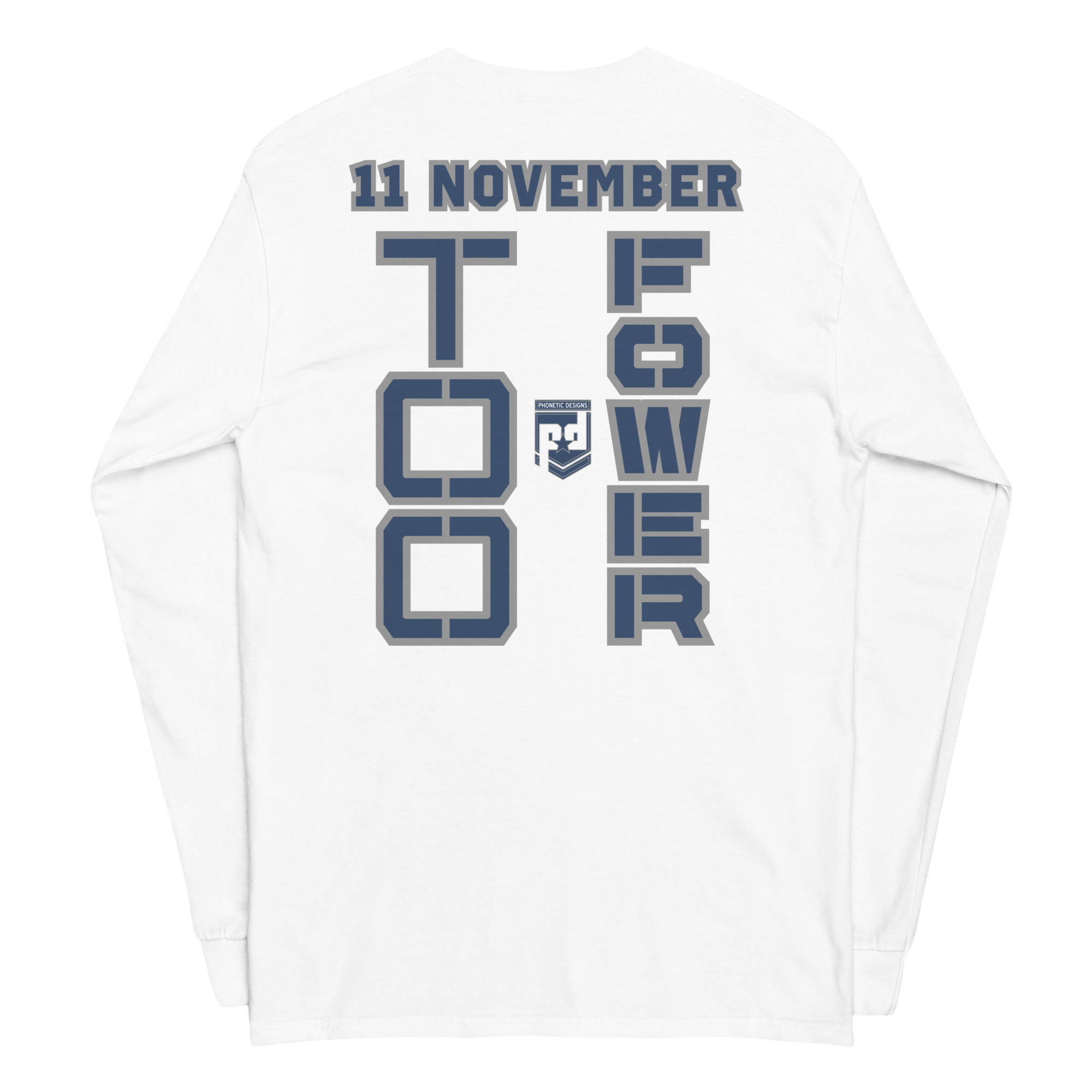 DAD IS A VETERAN TOO FOWER Long Sleeve Shirt - Image 6