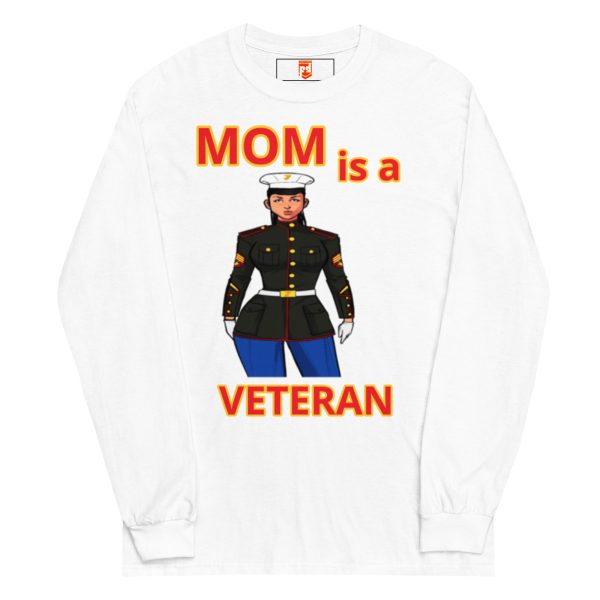 MOM IS A VETERAN TOO FOWER Long Sleeve Shirt - Image 5