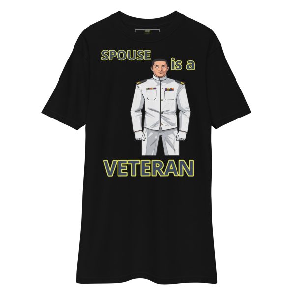 SPOUSE IS A VETERAN TOO FOWER Tee