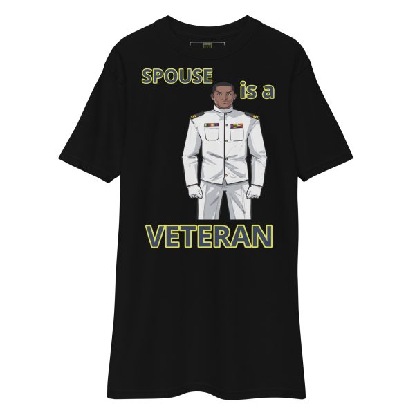 SPOUSE IS A VETERAN TOO FOWER Tee