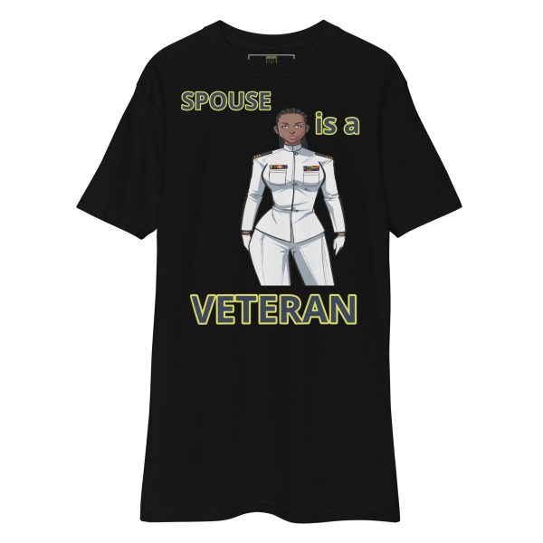 SPOUSE IS A VETERAN TOO FOWER Tee