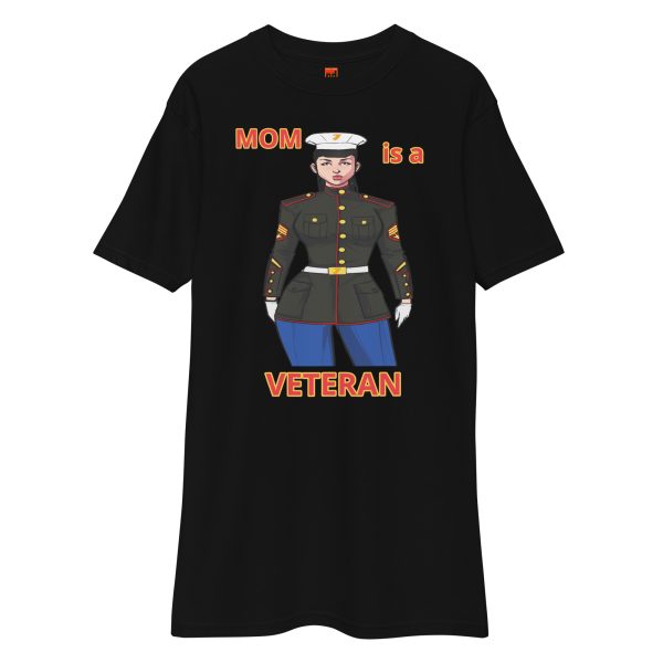 MOM IS A VETERAN TOO FOWER Tee